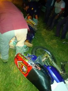 accidente moto