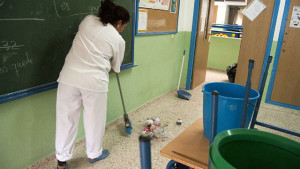 limpieza escuelas