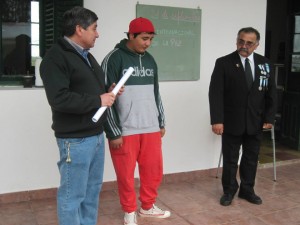 visita a Esc. Colonia alemana